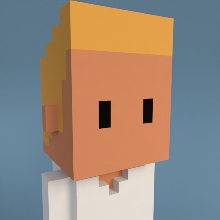 Meebit #9913 — Portrait
