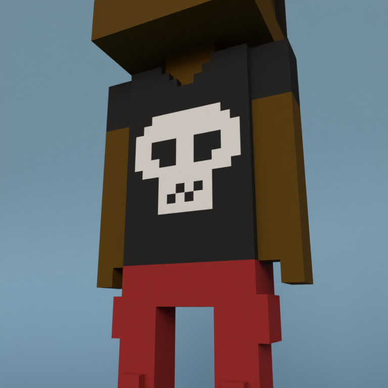 Meebit #9914 — Outfit