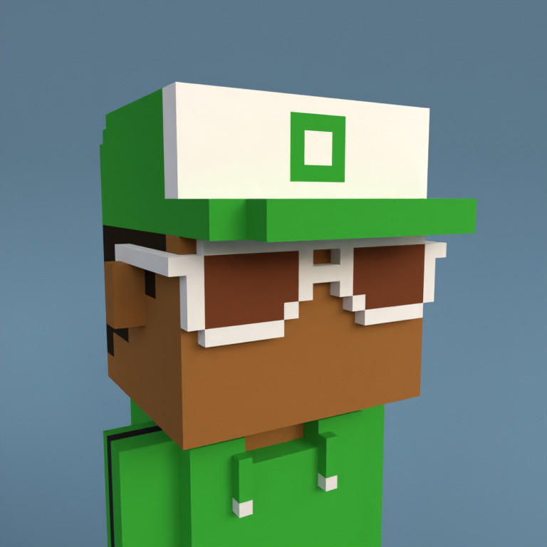 Meebit #9916 — Portrait