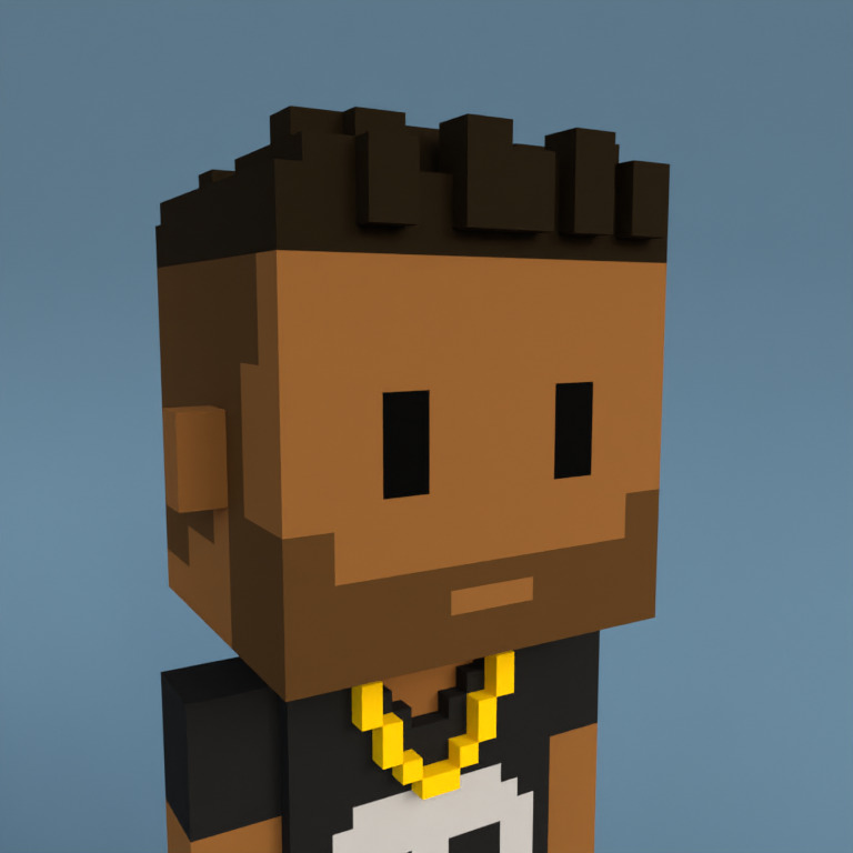 Meebit #9917 — Portrait