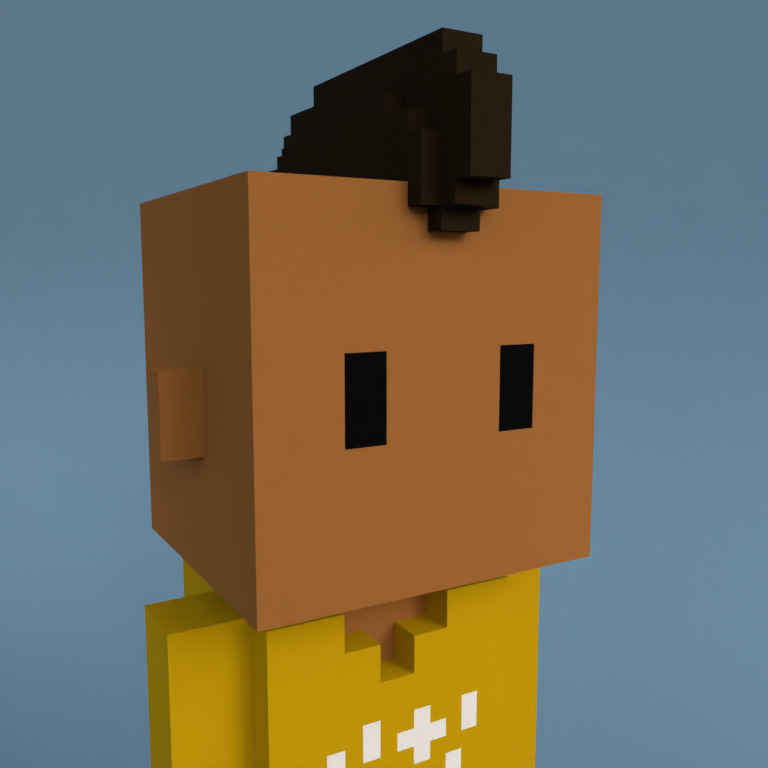 Meebit #9921 — Portrait