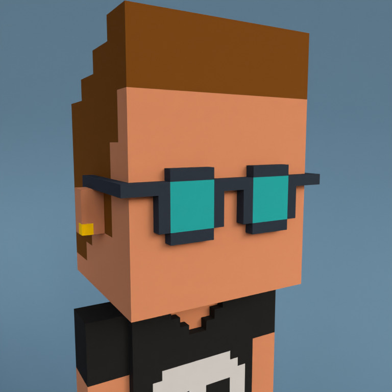 Meebit #9922 — Portrait
