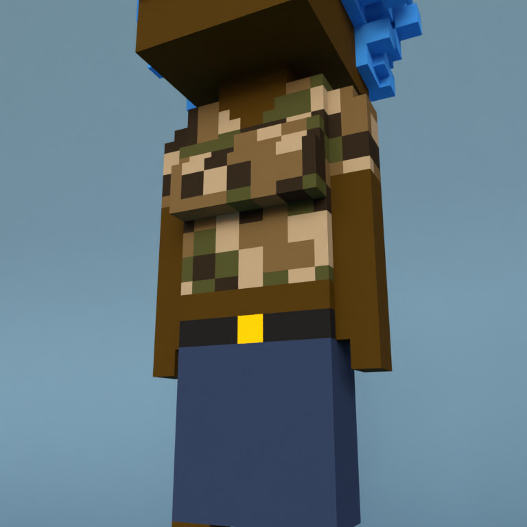 Meebit #9924 — Outfit
