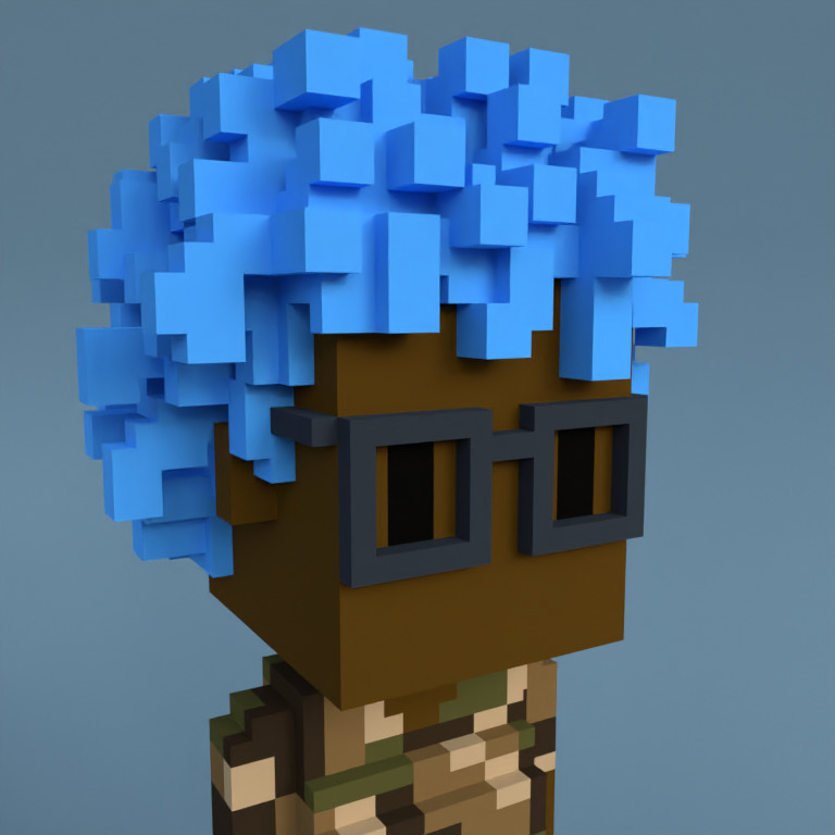 Meebit #9924 — Portrait