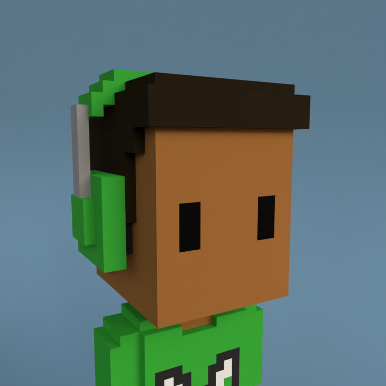 Meebit #9928 — Portrait