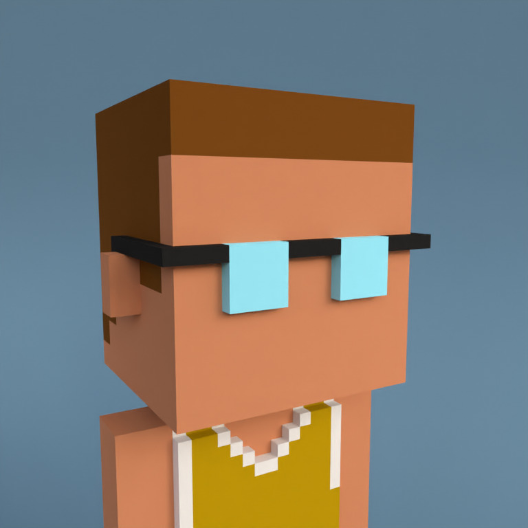 Meebit #9929 — Portrait