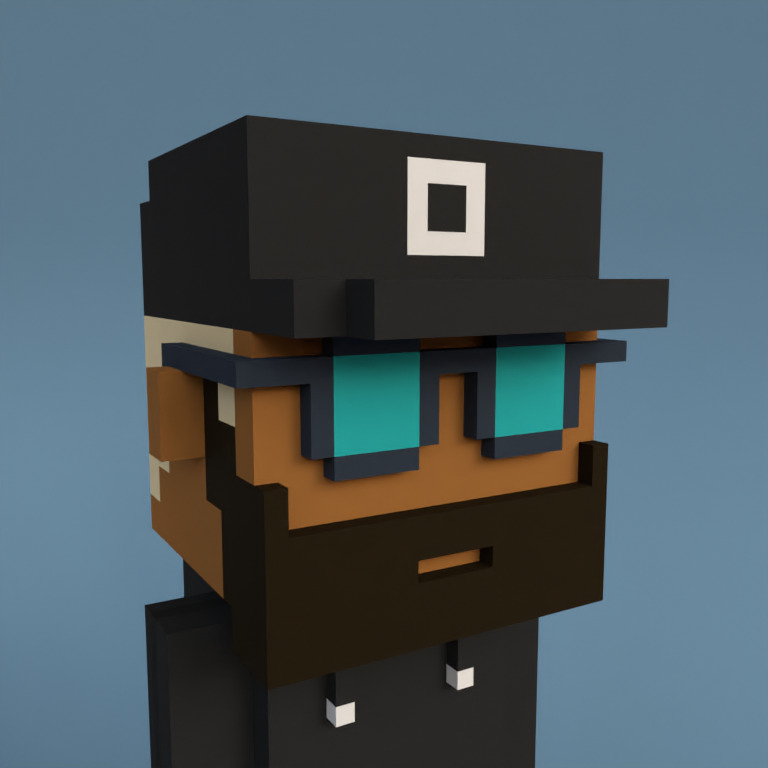 Meebit #9930 — Portrait