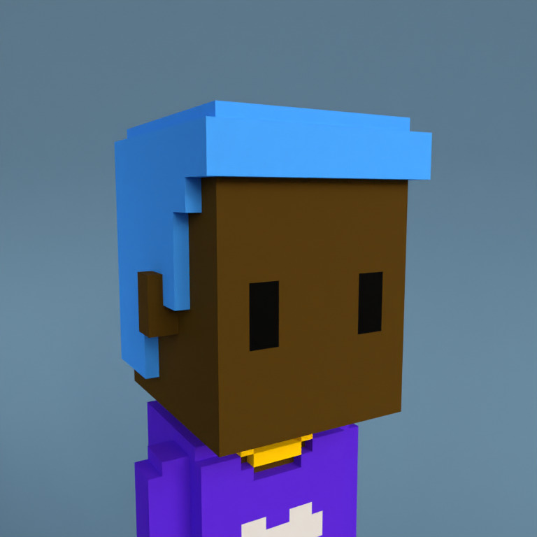 Meebit #9931 — Portrait