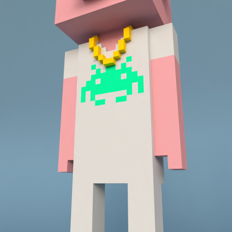 Meebit #9932 — Outfit