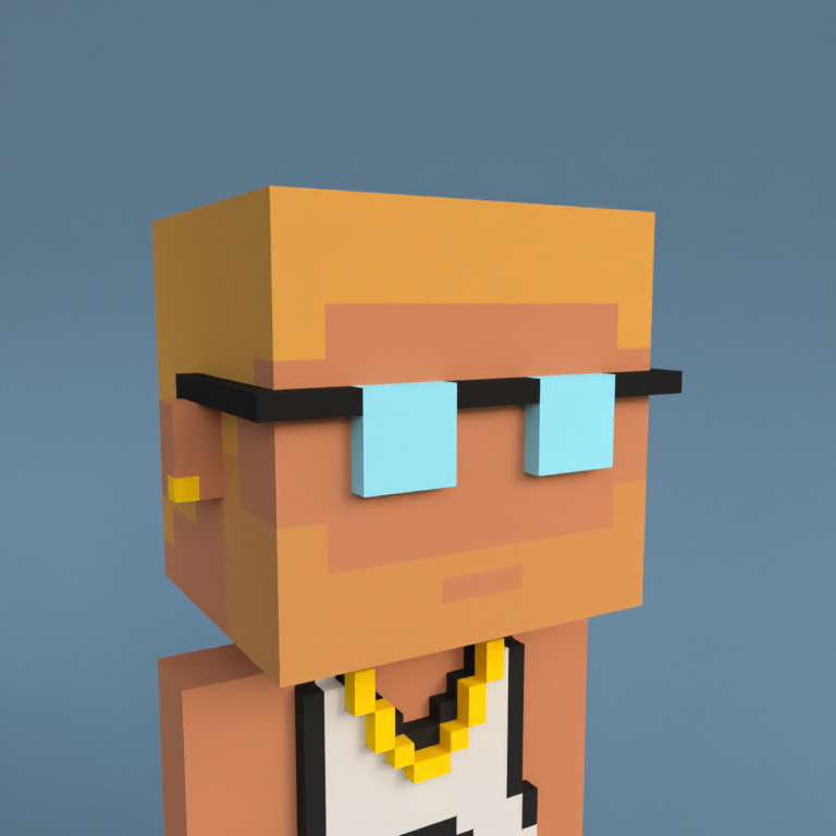 Meebit #9933 — Portrait