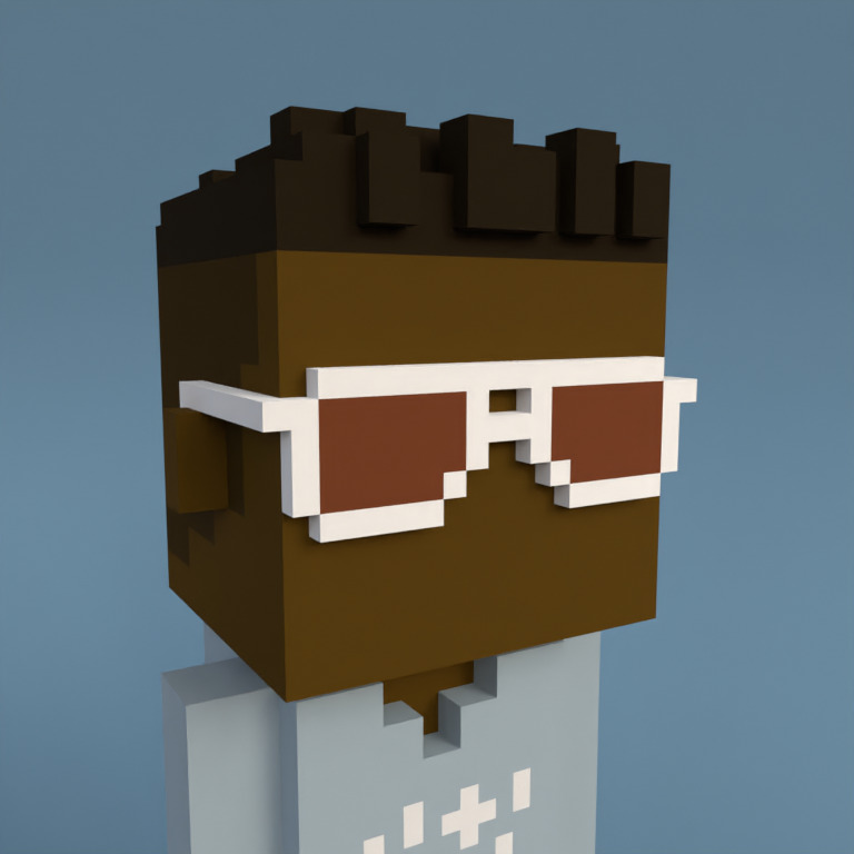 Meebit #9938 — Portrait