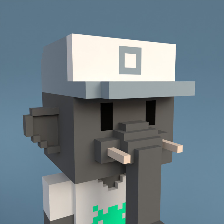 Meebit #9939 — Portrait