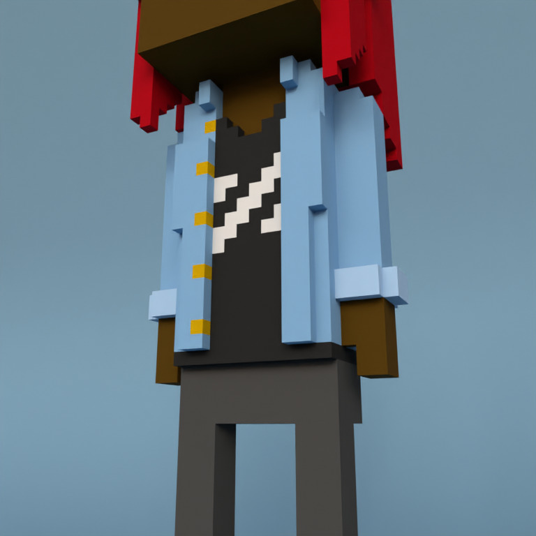 Meebit #9942 — Outfit