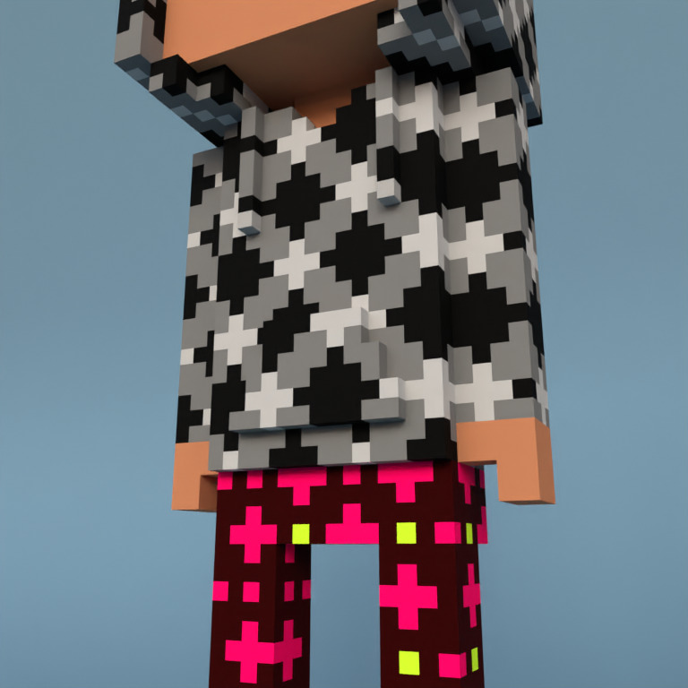 Meebit #9943 — Outfit