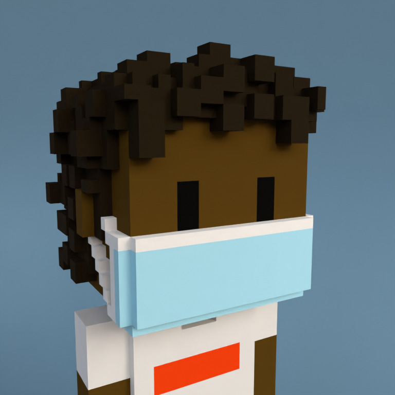 Meebit #9950 — Portrait