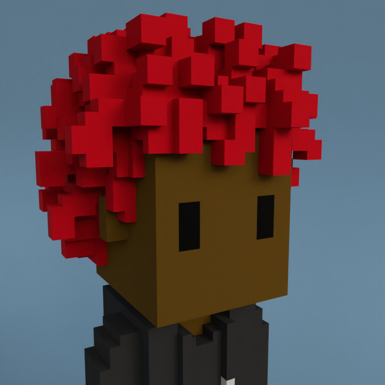 Meebit #9953 — Portrait