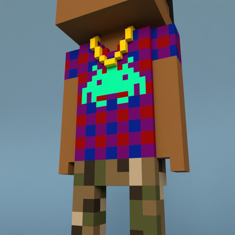 Meebit #9955 — Outfit