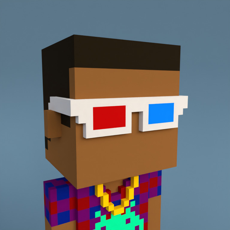 Meebit #9955 — Portrait
