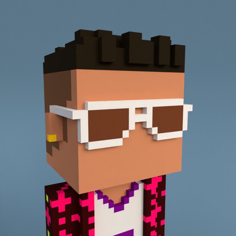 Meebit #9956 — Portrait