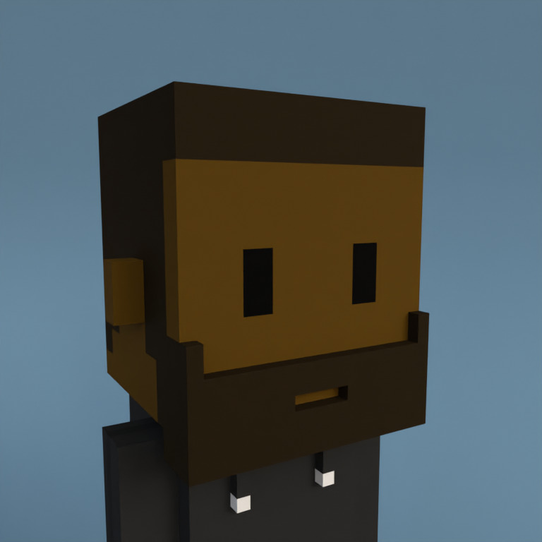 Meebit #9973 — Portrait