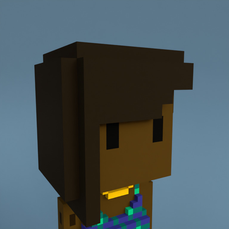 Meebit #9977 — Portrait