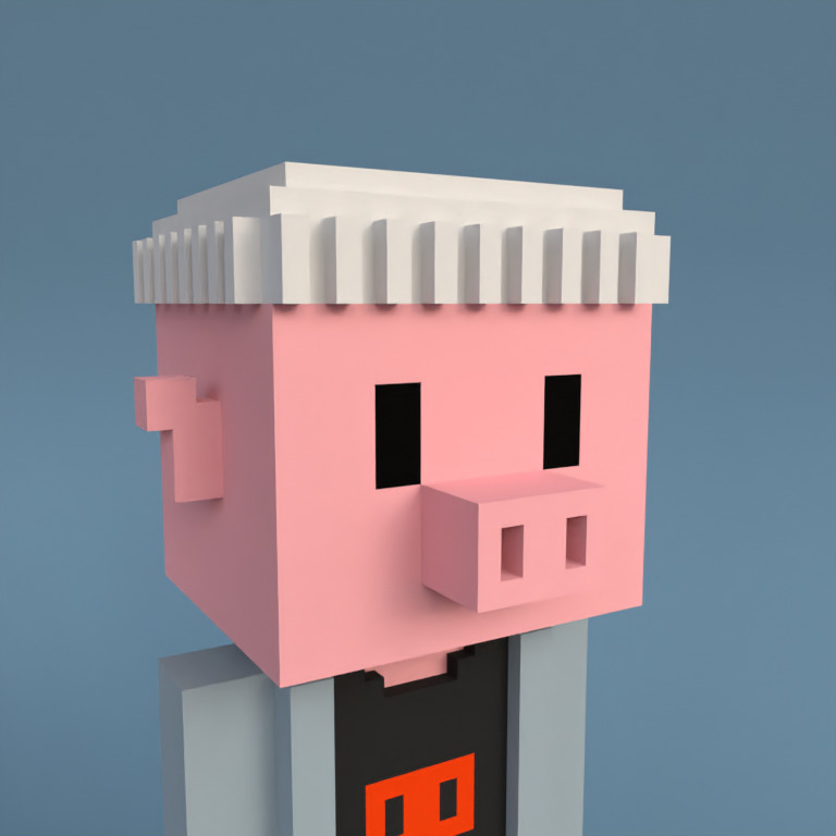 Meebit #9978 — Portrait