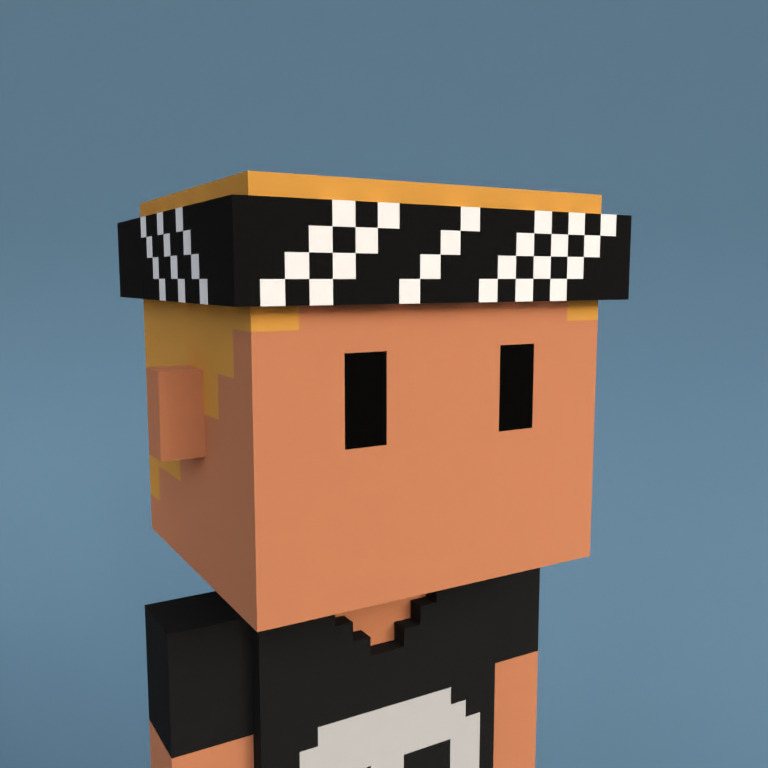 Meebit #9980 — Portrait