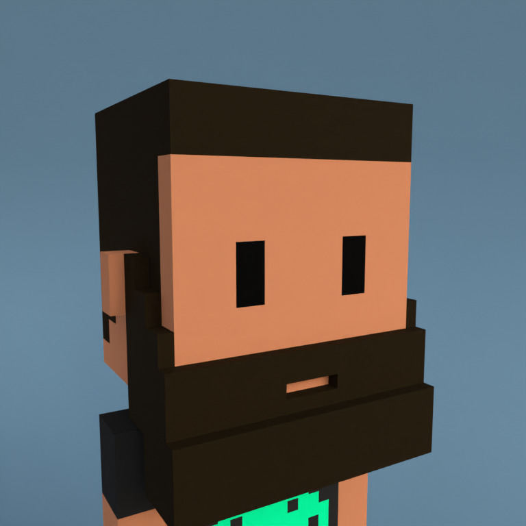Meebit #9983 — Portrait