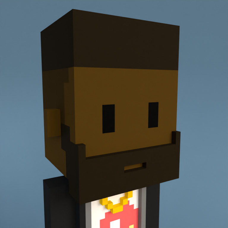 Meebit #9986 — Portrait