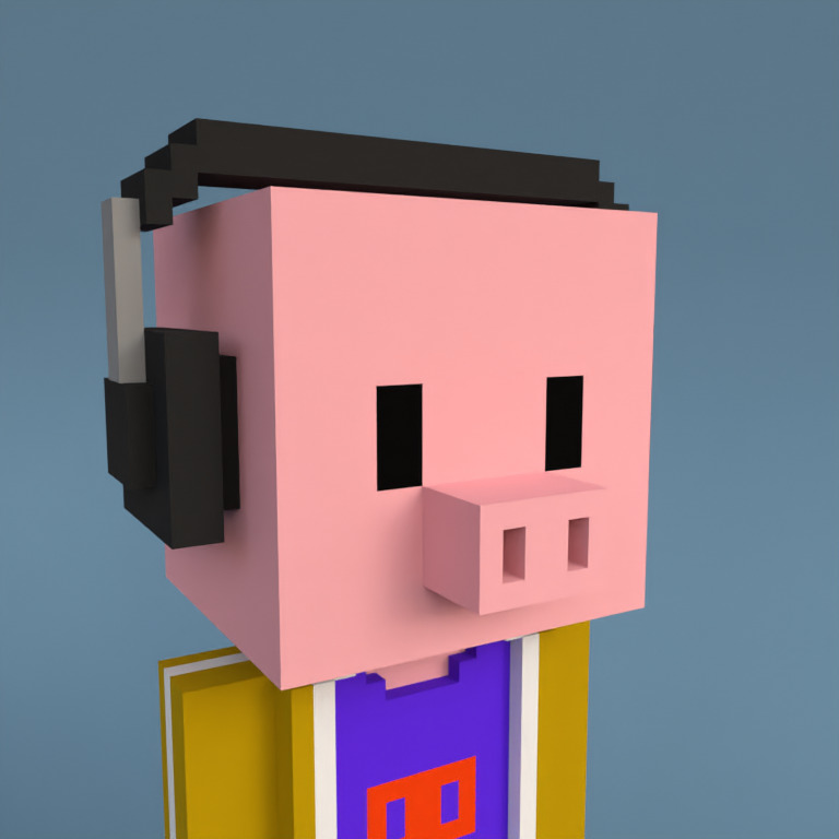 Meebit #9987 — Portrait