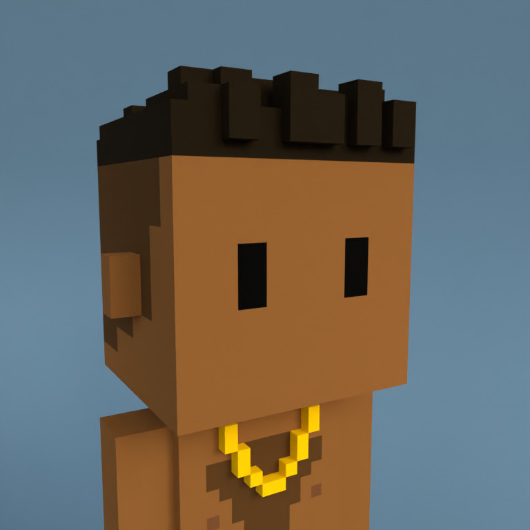 Meebit #9989 — Portrait