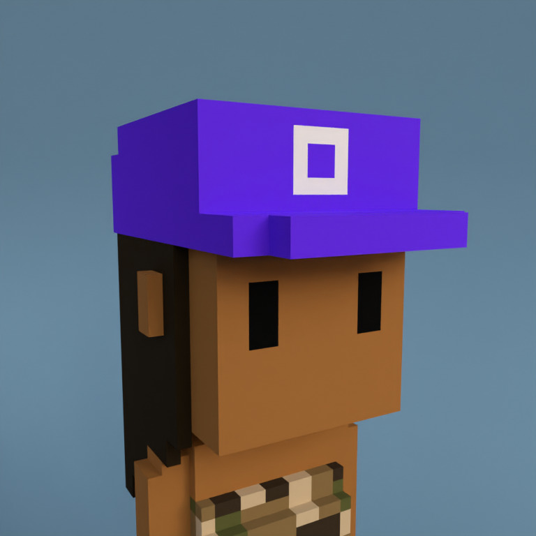 Meebit #9990 — Portrait