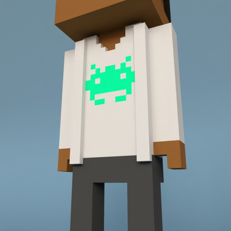 Meebit #9992 — Outfit