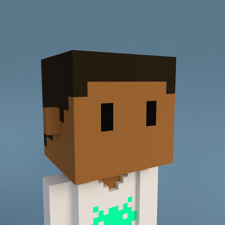 Meebit #9992 — Portrait