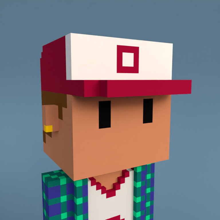Meebit #9993 — Portrait