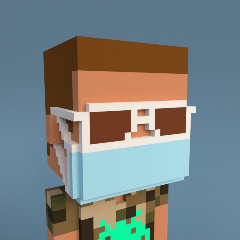Meebit #9997 — Portrait