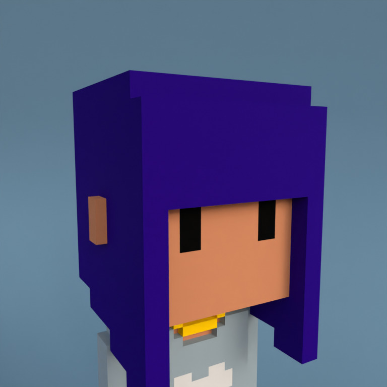 Meebit #10004 — Portrait