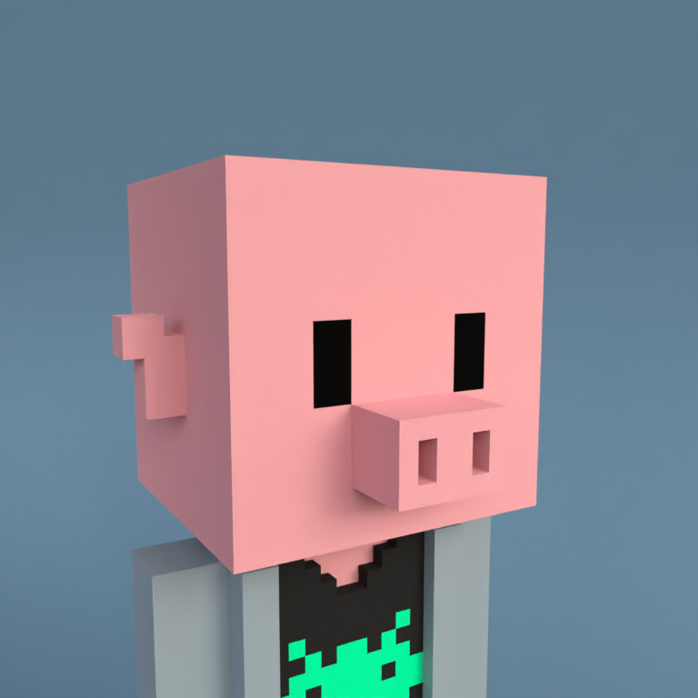 Meebit #10006 — Portrait
