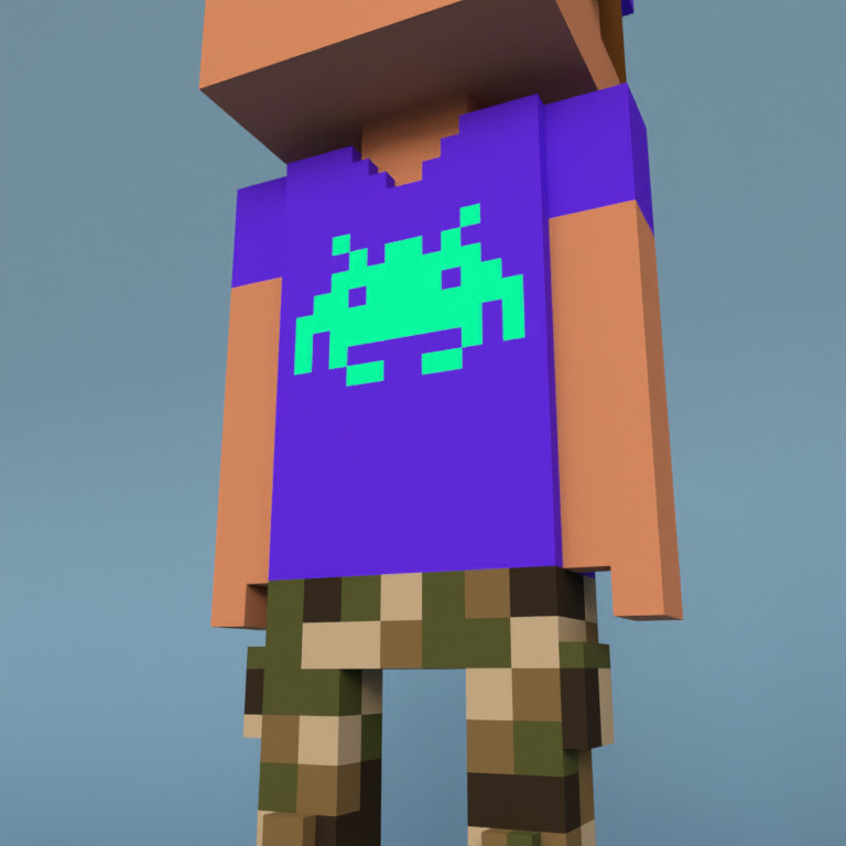 Meebit #10012 — Outfit