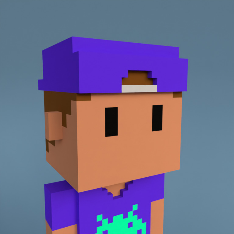 Meebit #10012 — Portrait