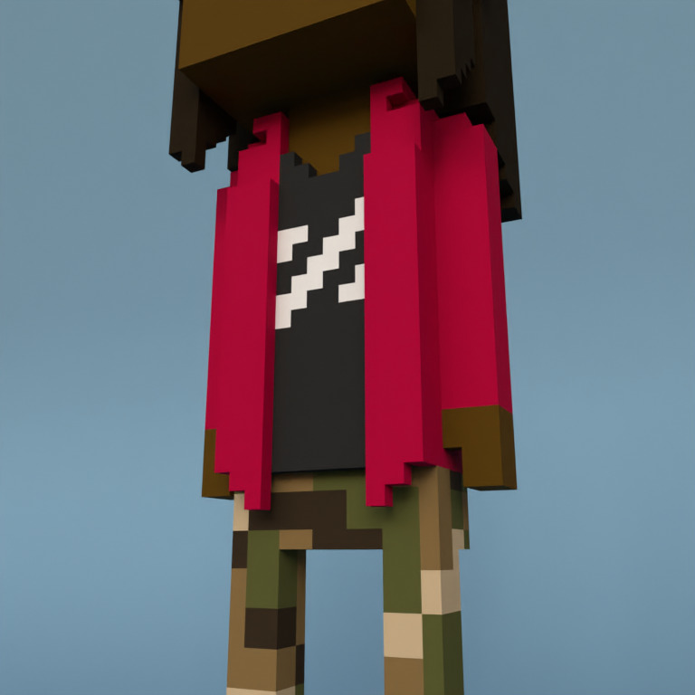 Meebit #10013 — Outfit