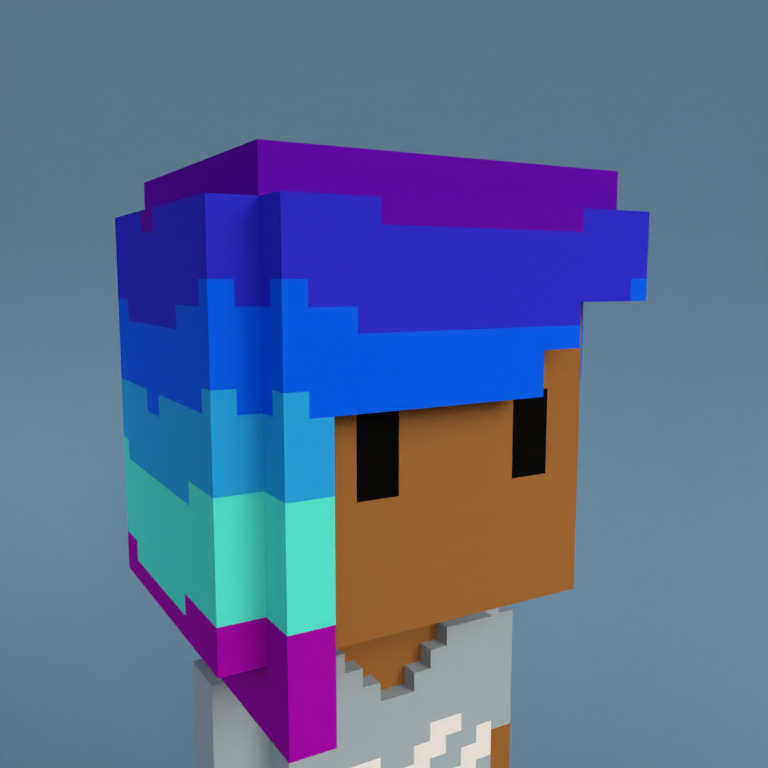 Meebit #10016 — Portrait