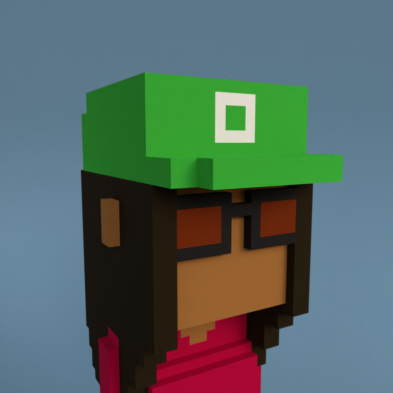 Meebit #10019 — Portrait