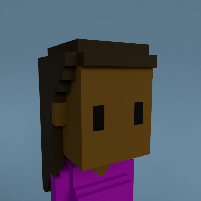 Meebit #10021 — Portrait