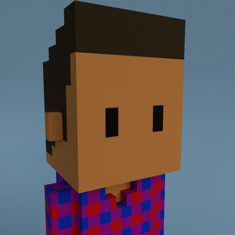 Meebit #10022 — Portrait