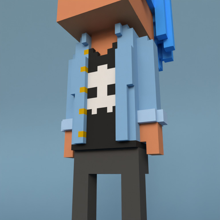 Meebit #10023 — Outfit