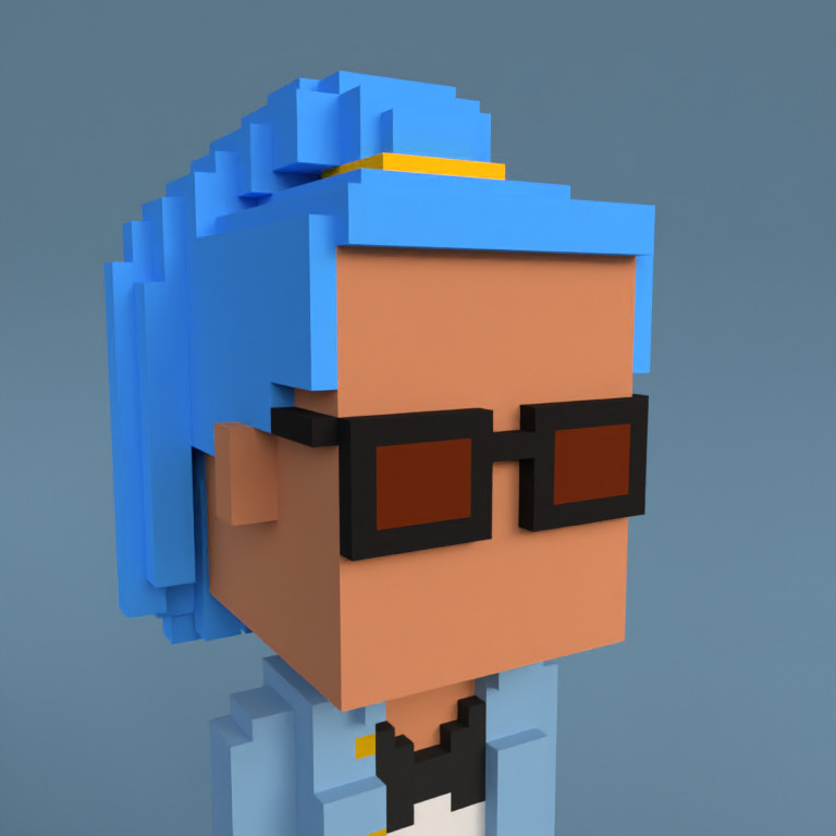 Meebit #10023 — Portrait