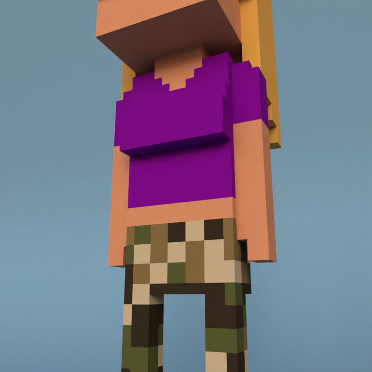 Meebit #10024 — Outfit