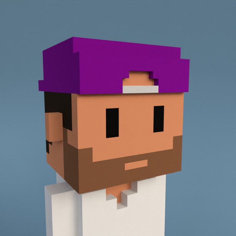 Meebit #10025 — Portrait