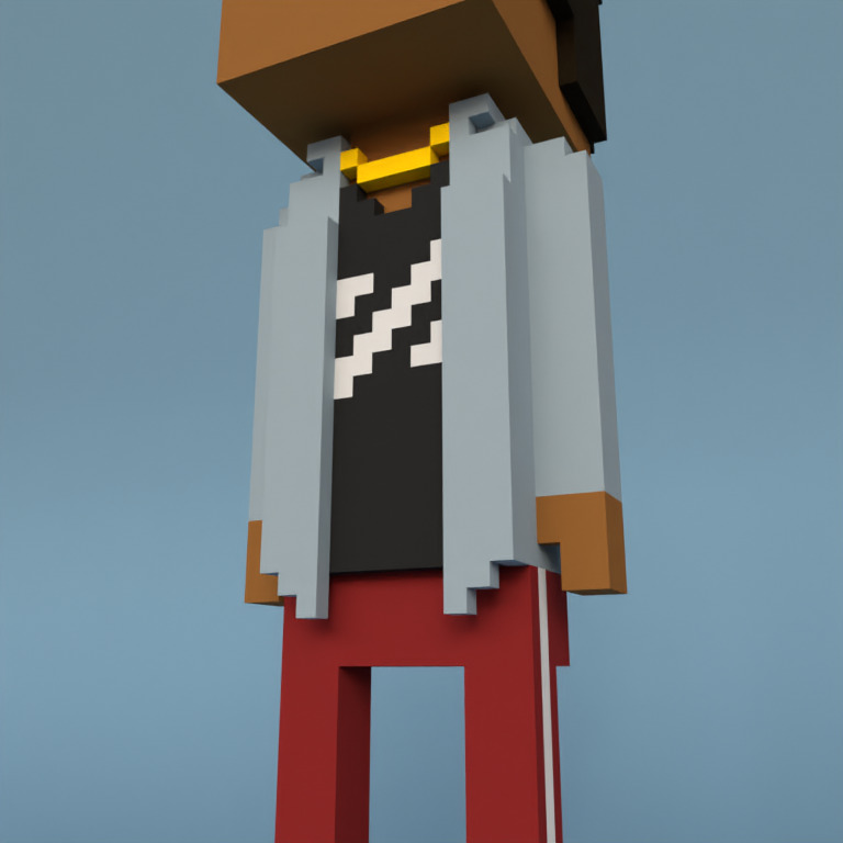 Meebit #10027 — Outfit